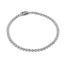 Desmos | Bracciale Crystal in argento 925 canna di fucile