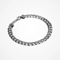 Desmos | Bracciale Grumetta Flat in argento