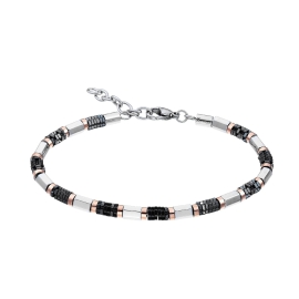 Zancan | Bracciale Hi teck in acciaio